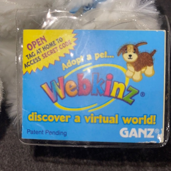 WEBKINZ Ganz HUSKY RETIRED HM120 w/hang & but Tag No Code plush stuffed animal - Picture 12 of 13